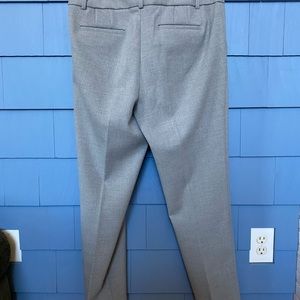 Talbots Hampshire Ankle Grey Pants,8